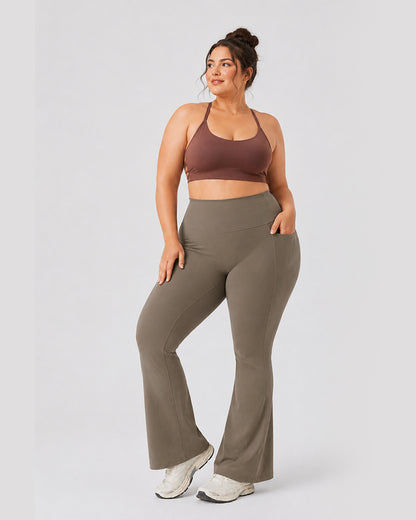 Ultra Sculpt  High Waisted  Tummy Control  Flare  Leggings