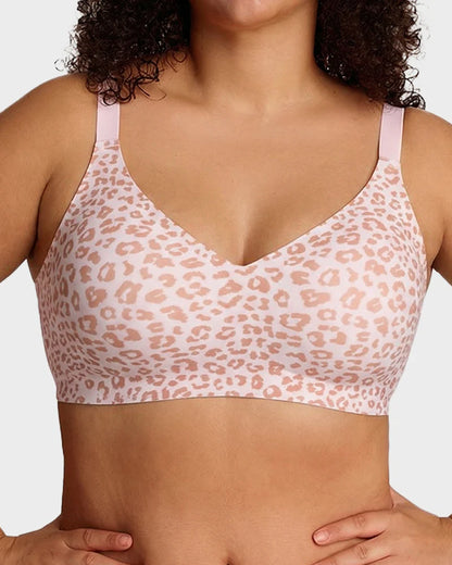 Women Comfortable Push Up Wireless Seamless Full Coverage Jelly Bra