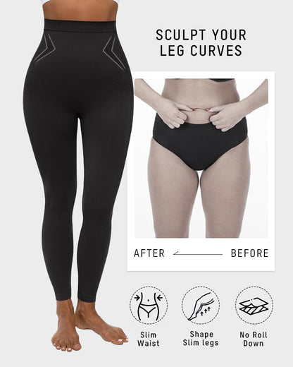 High-Waisted Seamless Shaping Leggings