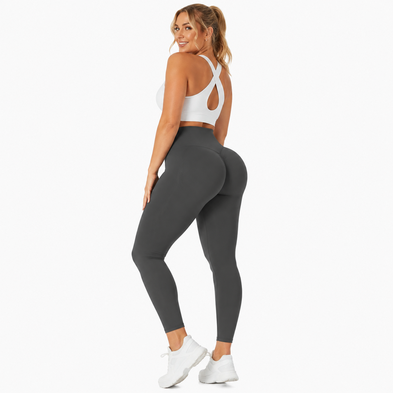 High Waisted Tummy Control Shaping Training Leggings