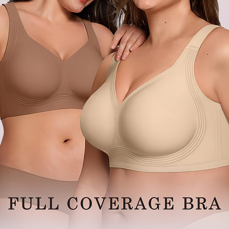 Comfortable Wireless Full Coverage Jelly Smoothing Bra