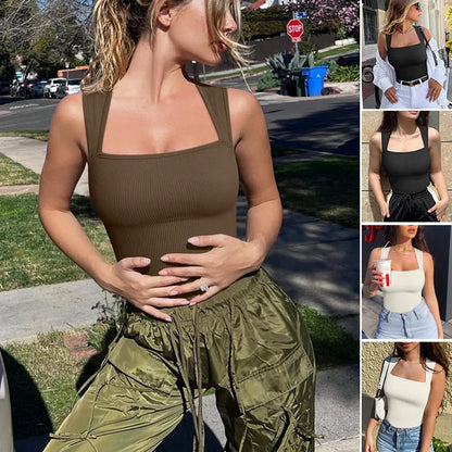✨Last Day🔥Sleeveless Tummy Control Tank Tops Bodysuits