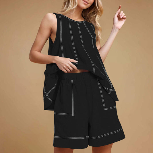2-Piece Sleeveless Outfits Set