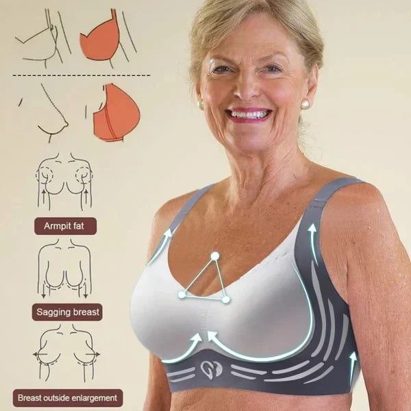 Anti-Sagging Support Shockproof Sports Fixed Cup Bra For Women