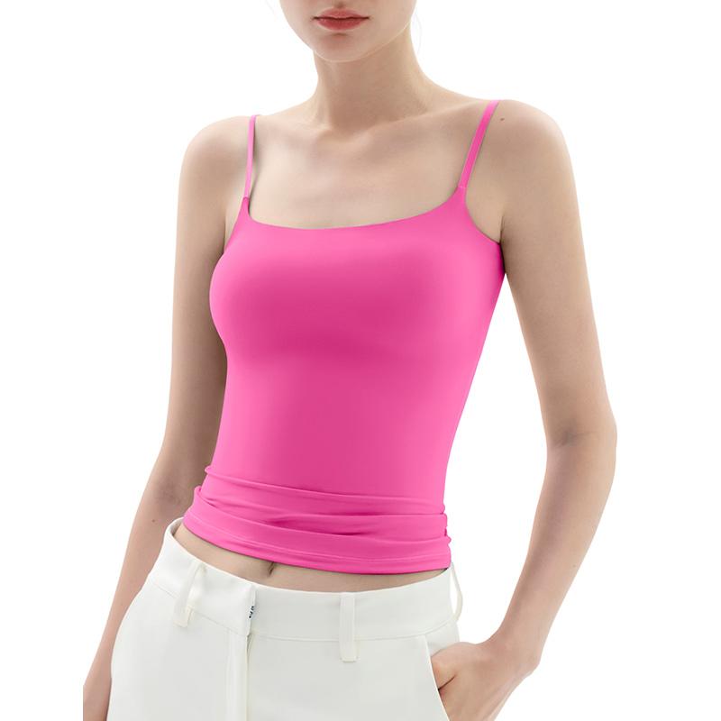 Minimalist Slim Tank Top – Square Neck & Adjustable Straps