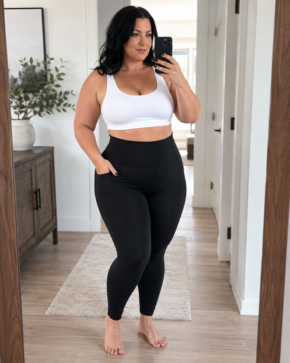 High Waisted Tummy Control Shaping Training Leggings