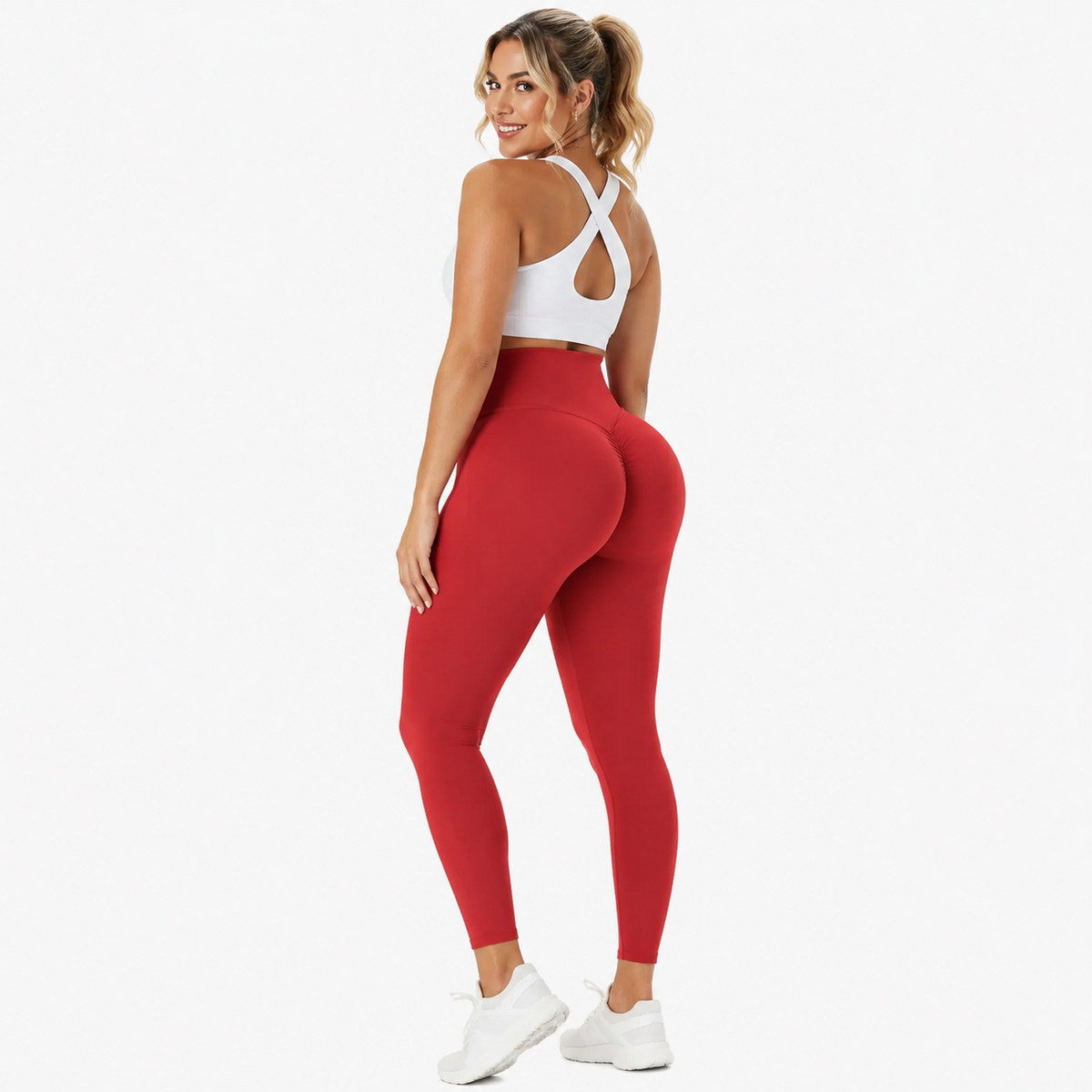 High Waisted Tummy Control Shaping Training Leggings