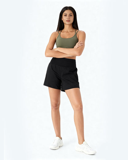 Woman's Super High Waisted Shorts