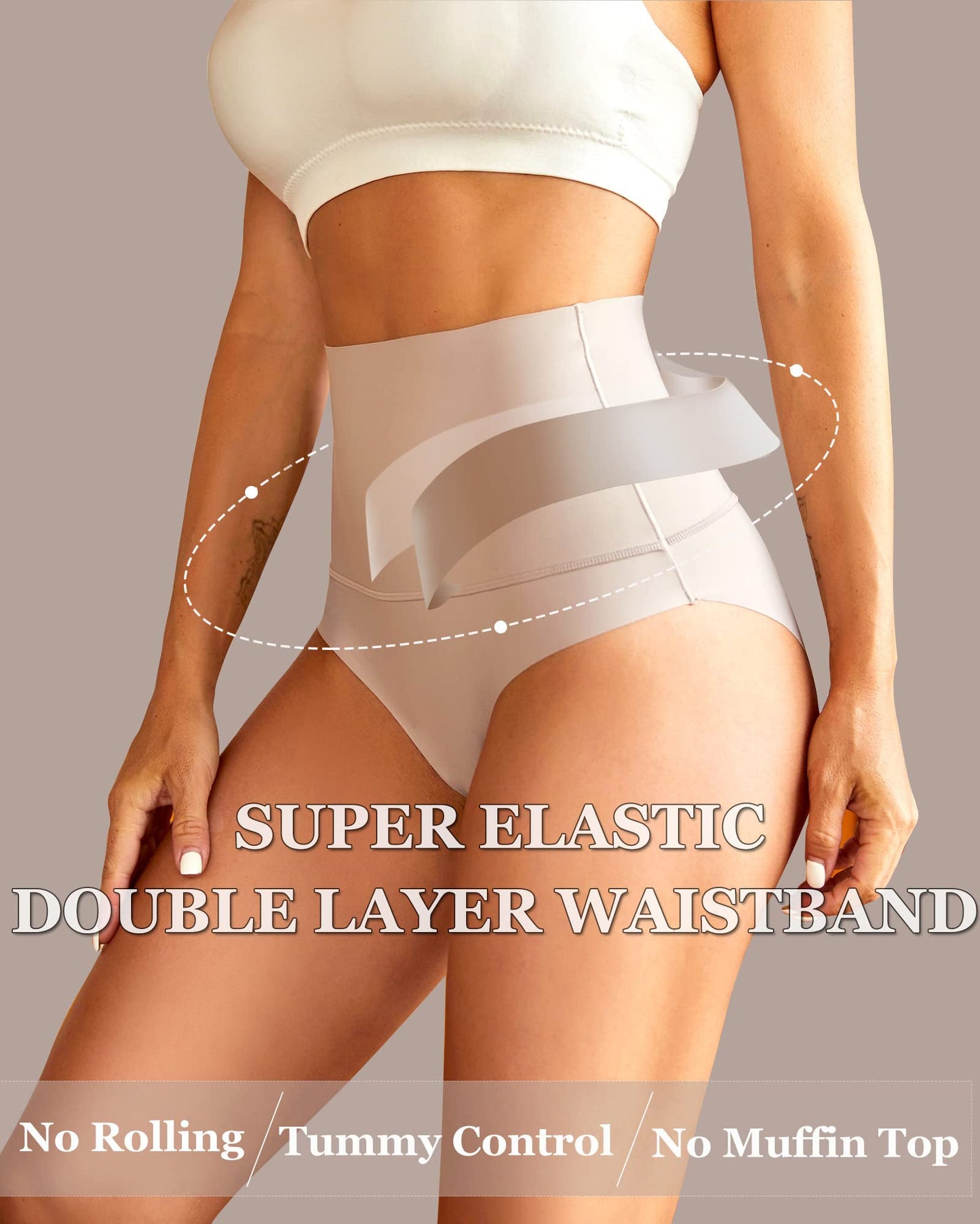 NoTrace Invisible Tummy Control Briefs