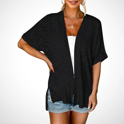 Stylish Flowy Short Sleeve Cardigan