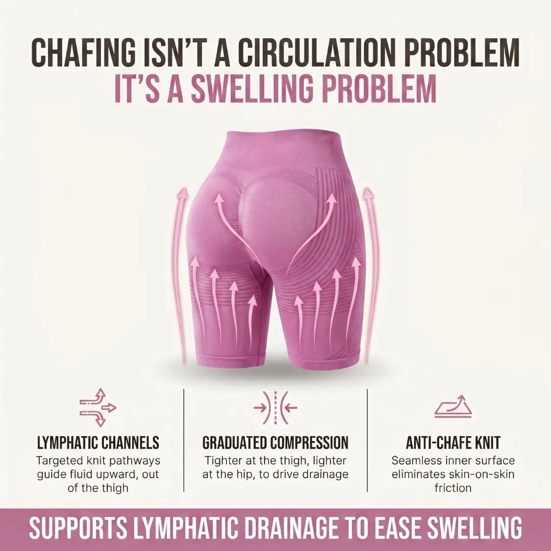Anti-Chafing 3D Short Leggings