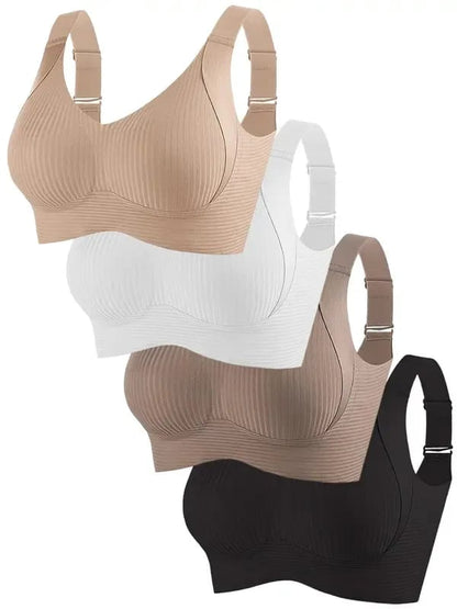 Widened Lifting Non Slip Shoulder Strap Bra