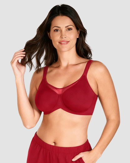 Plus Size Cooling Full Coverage Minimizer Bra