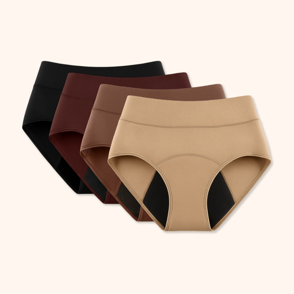 ViralVera 100% Leak-Proof Underwear That Won't Let You Down for Women 60+ (4-Pack)