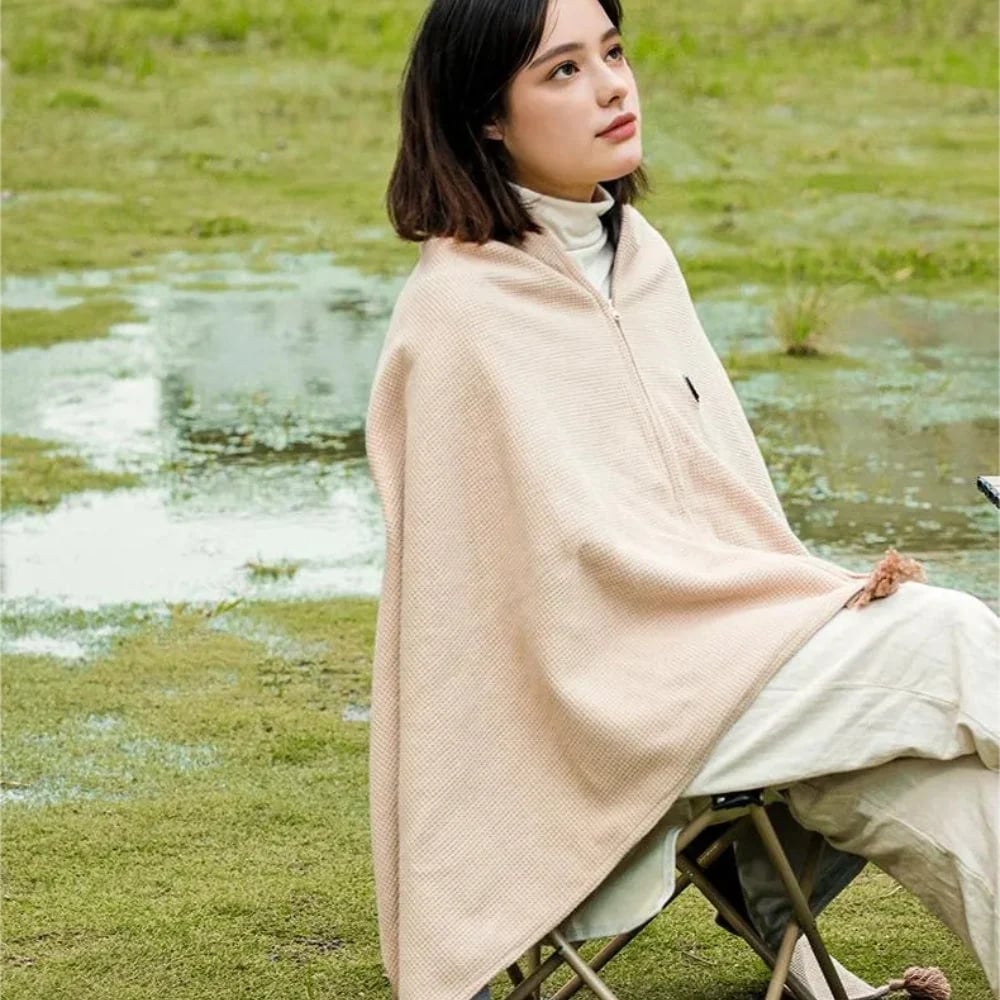 ❄️Heated Wearable Blanket – Stay Warm at Your Desk Without Bulky Layers 🔥