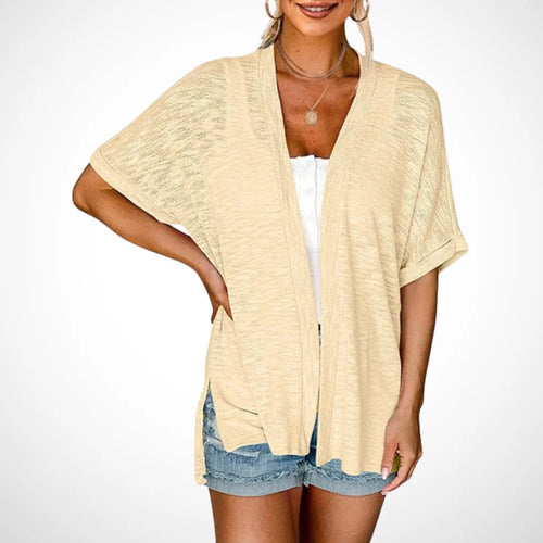 Stylish Flowy Short Sleeve Cardigan