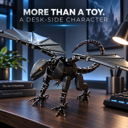 ⚡DragonMorph – Egg to Dragon Transforming Mechanical Toy