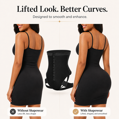 2-in-1 Tummy Control & Butt-Lifting Shapewear