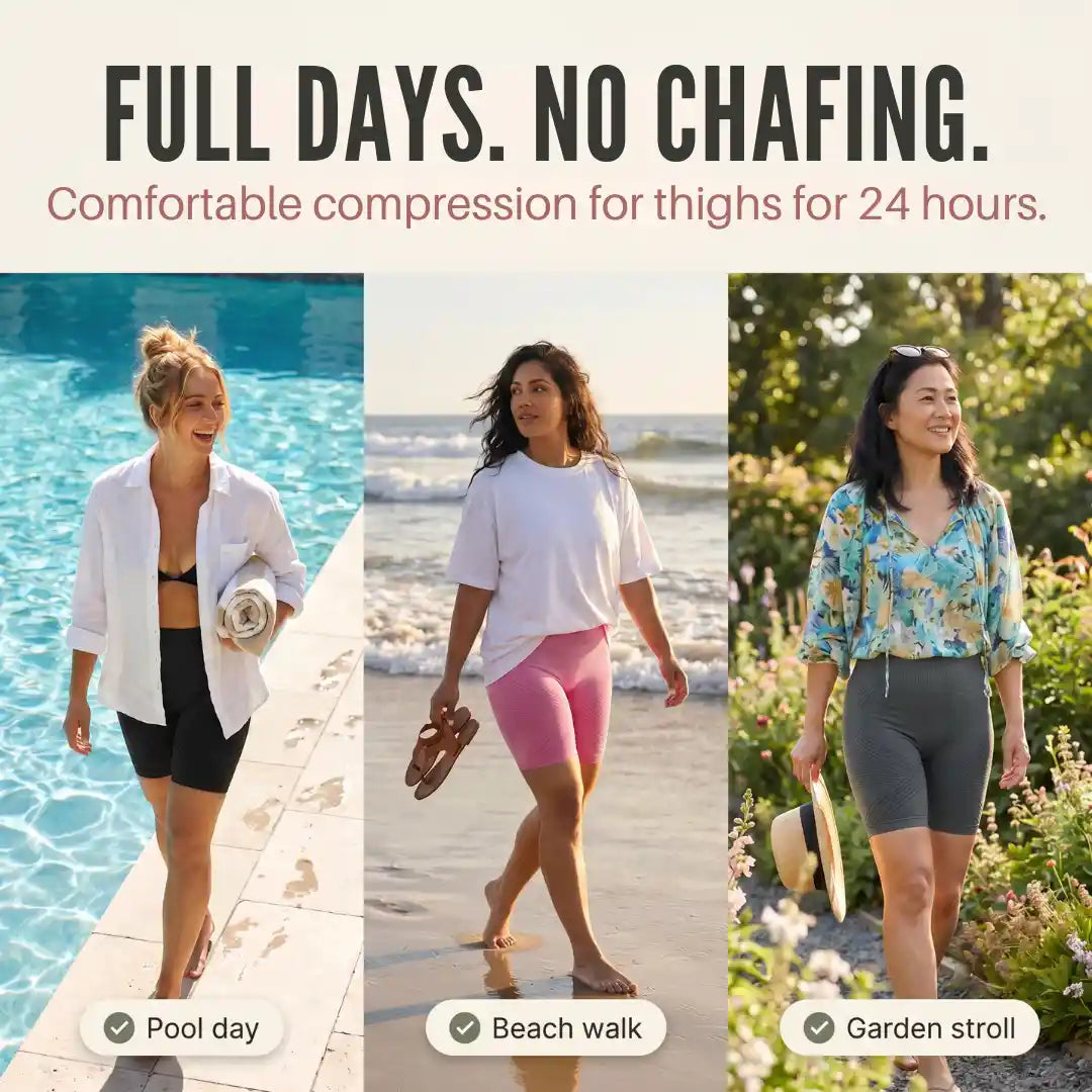 Anti-Chafing 3D Short Leggings