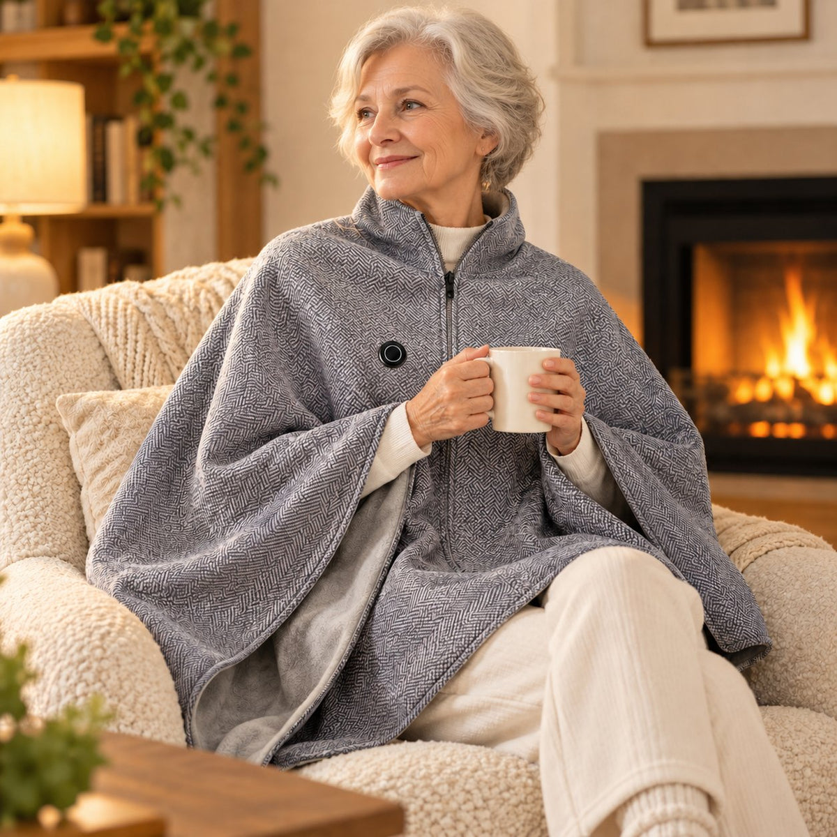❄️Heated Wearable Blanket – Stay Warm at Your Desk Without Bulky Layers 🔥
