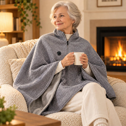 ❄️Heated Wearable Blanket – Stay Warm at Your Desk Without Bulky Layers 🔥