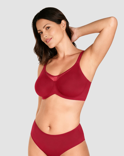 Plus Size Cooling Full Coverage Minimizer Bra