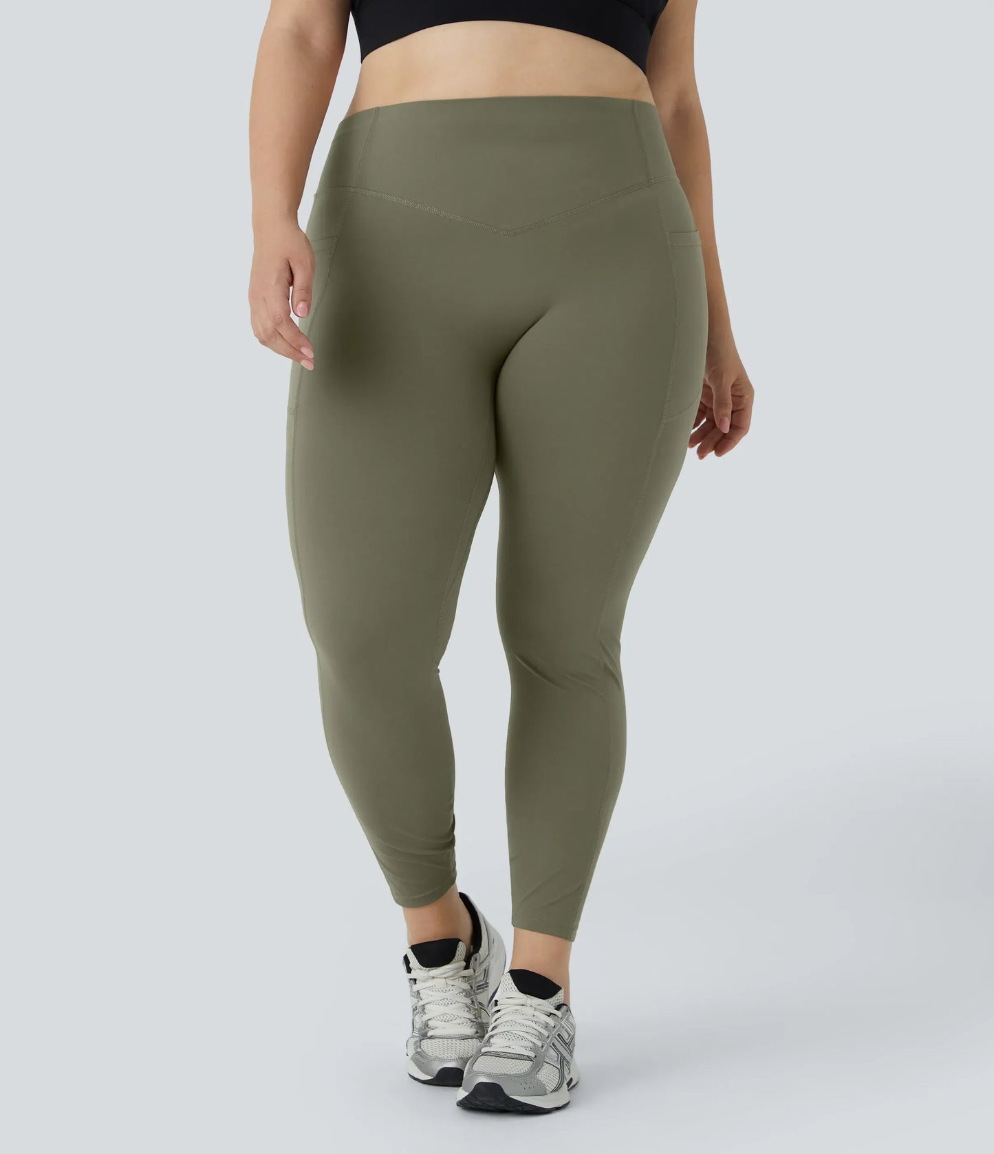 BOGO🔥 High Waisted Tummy Control Shaping Training Leggings Plus size 2.0