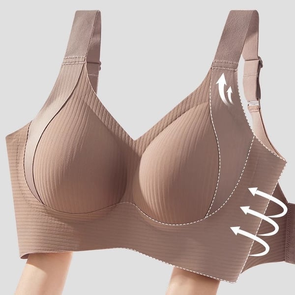 Widened Lifting Non Slip Shoulder Strap Bra