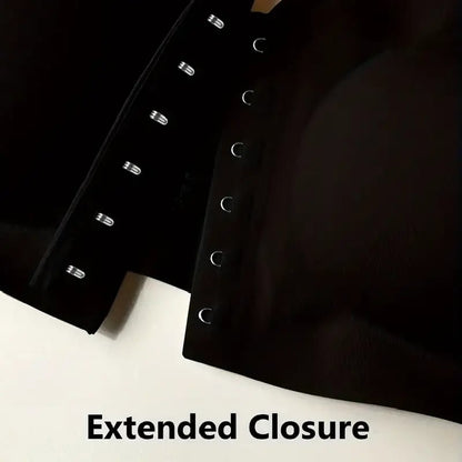 Seamless Front Closure Strapless Bandeau Bra