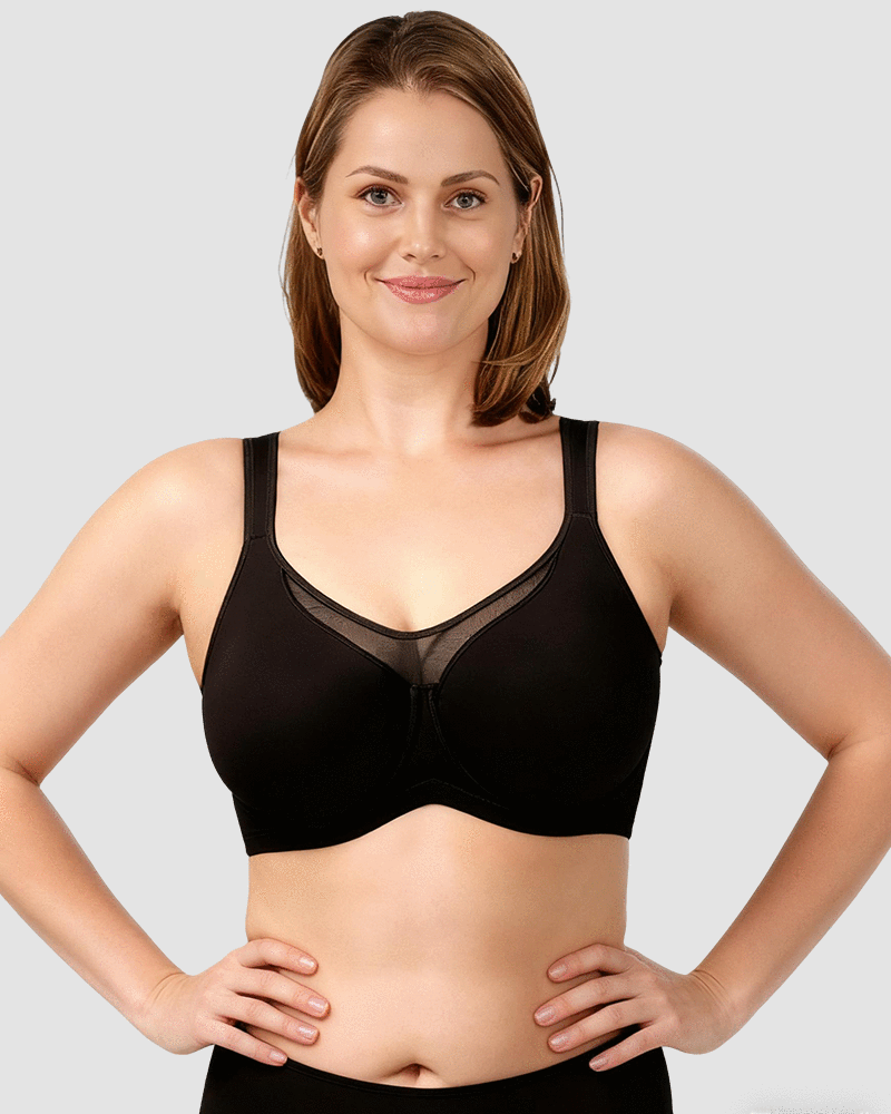 Plus Size Cooling Full Coverage Minimizer Bra