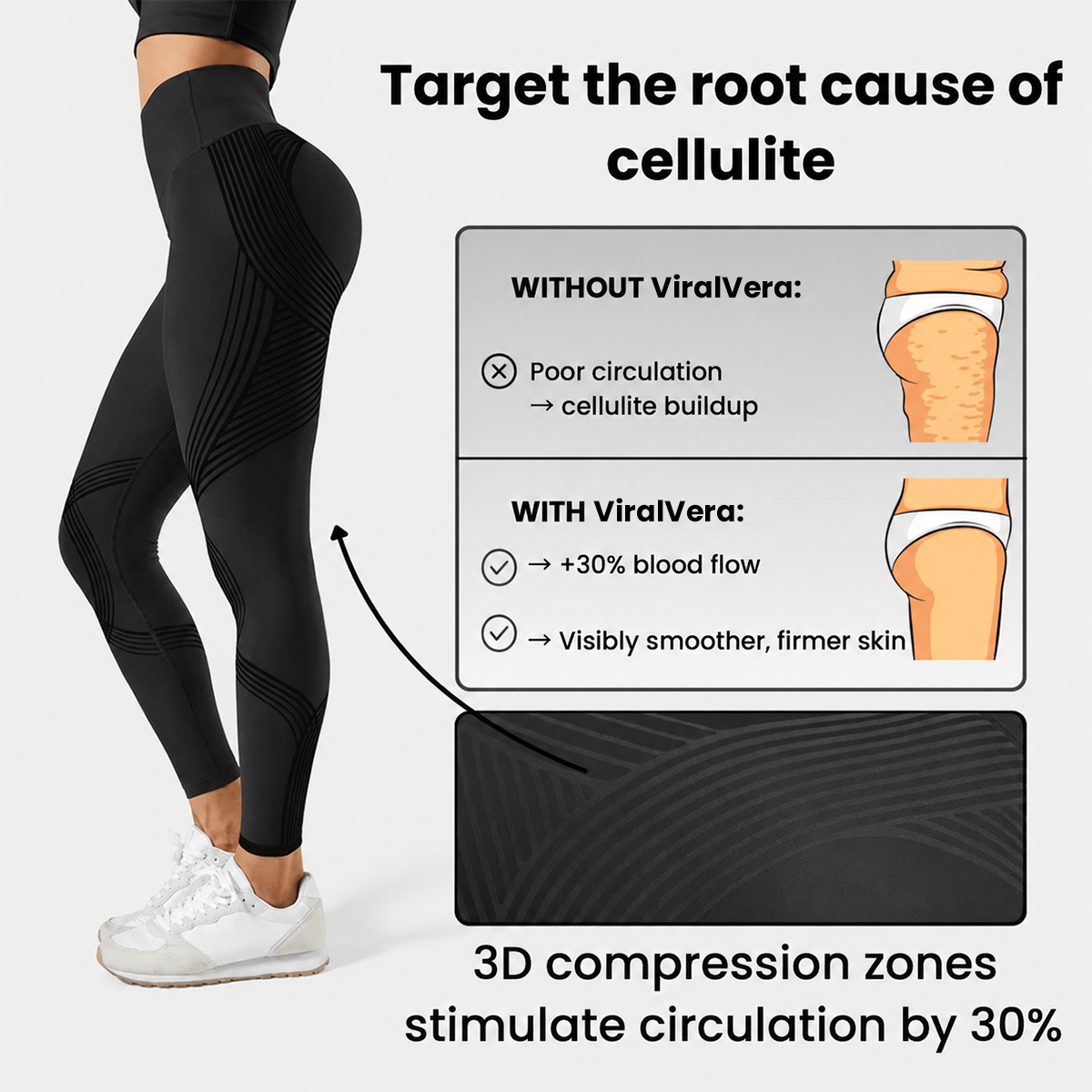 ViralVera 3D Metabolic Booster Leggings