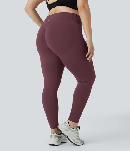 BOGO🔥 High Waisted Tummy Control Shaping Training Leggings Plus size 2.0