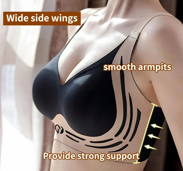 Anti-Sagging Support Shockproof Sports Fixed Cup Bra For Women