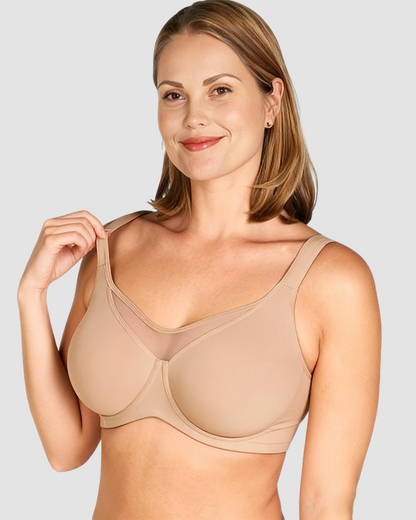 Plus Size Cooling Full Coverage Minimizer Bra