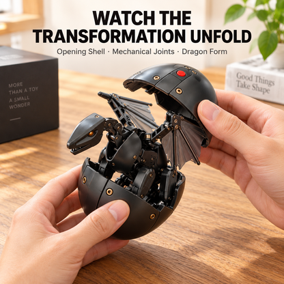 ⚡DragonMorph – Egg to Dragon Transforming Mechanical Toy