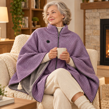 ❄️Heated Wearable Blanket – Stay Warm at Your Desk Without Bulky Layers 🔥