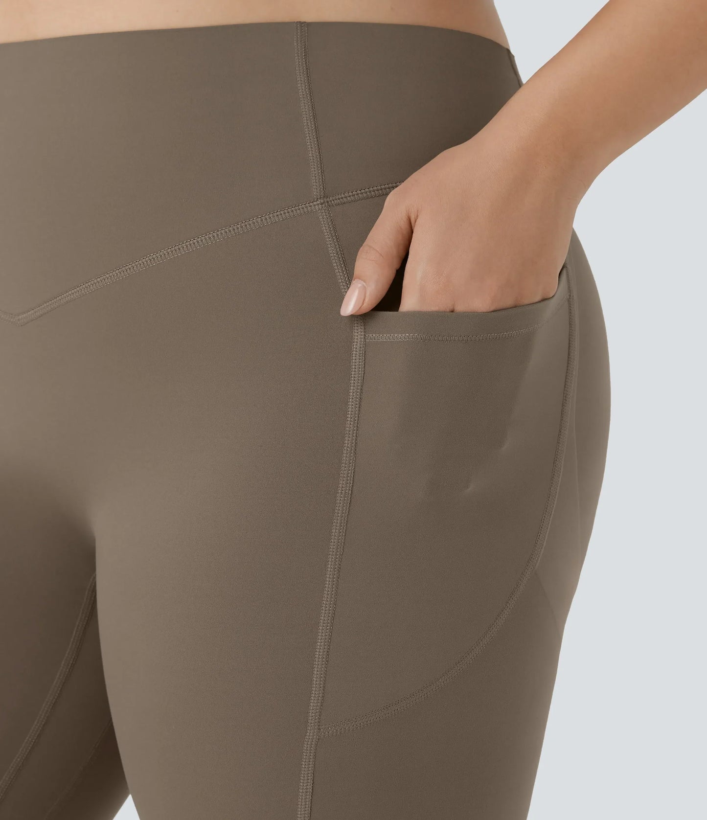 High Waisted Tummy Control Shaping Training Leggings Plus size 2.0