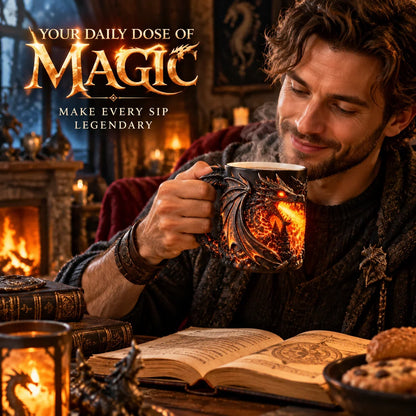 🐉 Dragonfire Heat-Reveal Magic Mug 🔥
