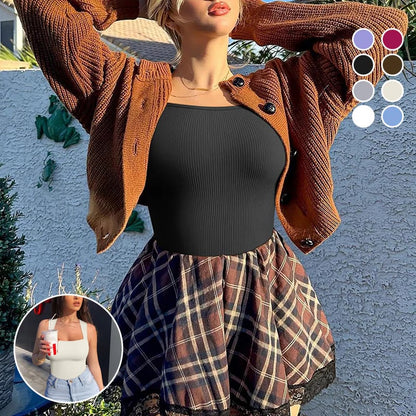 ✨Last Day🔥Sleeveless Tummy Control Tank Tops Bodysuits