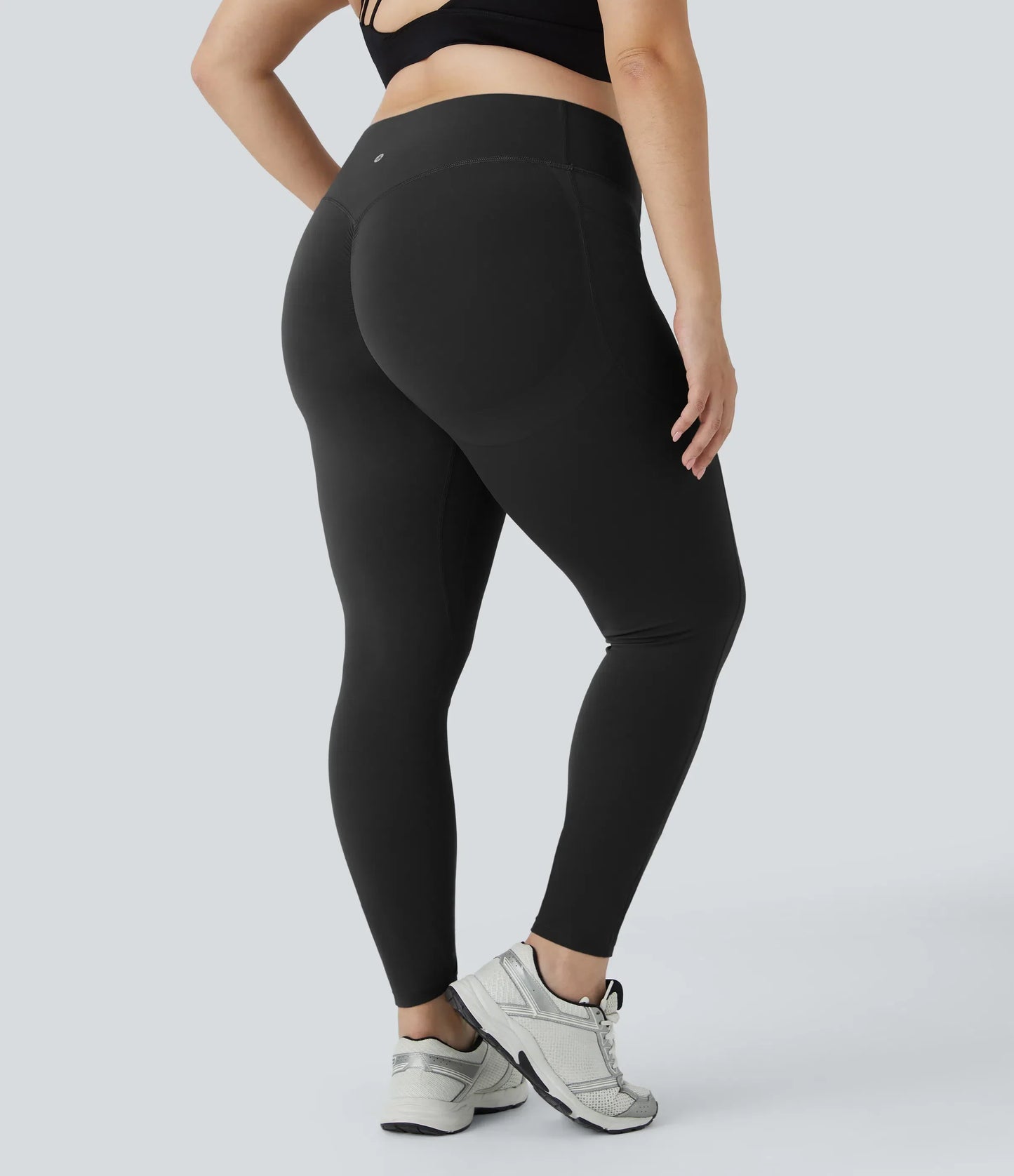 High Waisted Tummy Control Shaping Training Leggings Plus size 2.0