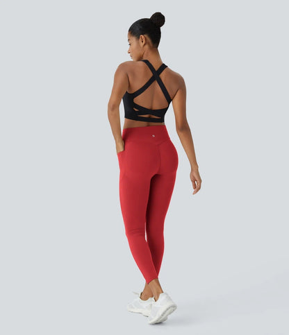 High Waisted Tummy Control Shaping Training Leggings 2.0