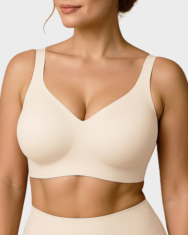 Seamless Wireless Everyday Bra – Comfy Full Coverage Fit
