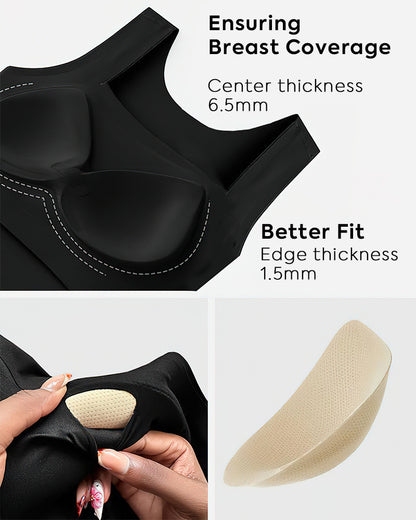 U-Neck Shapewear Tank with Built-In Bra