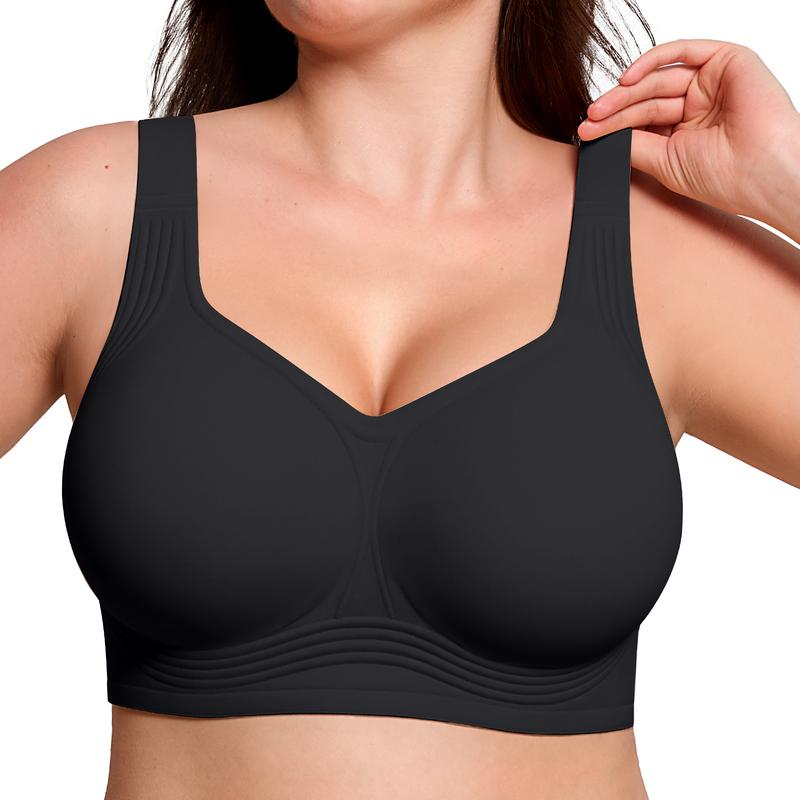 Comfortable Wireless Full Coverage Smoothing Lift Bra