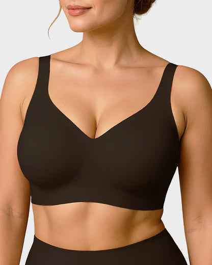 Seamless Wireless Everyday Bra – Comfy Full Coverage Fit