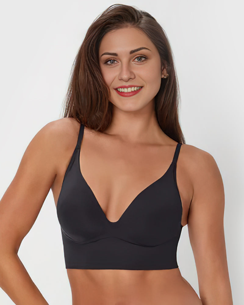 Deep V wireless Lift Bralette