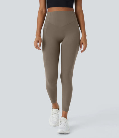 High Waisted Tummy Control Shaping Training Leggings