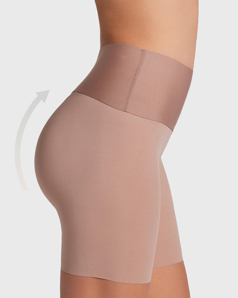 Stay-In-Place Seamless Slip Shaper Shorts for Women