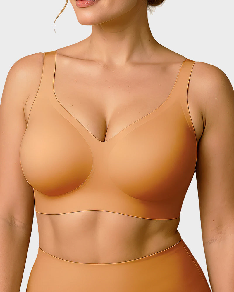 Seamless Wireless Everyday Bra – Comfy Full Coverage Fit