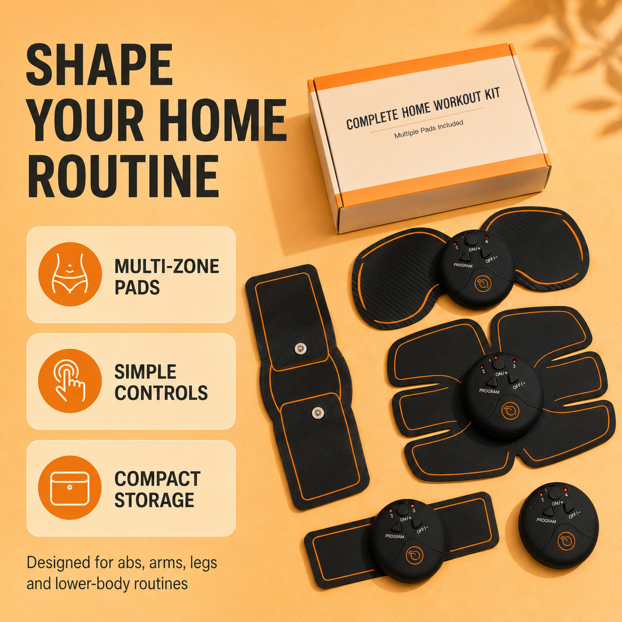 Women's Abs & Booty Full Set Shaping Trainer for Home Workout